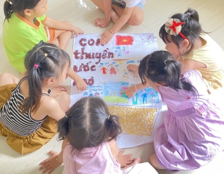 Hoạt động Lớp Mẫu Giáo Mầm Non Hoàng Gia