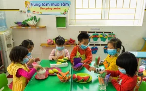 các môn học trong trường mầm non